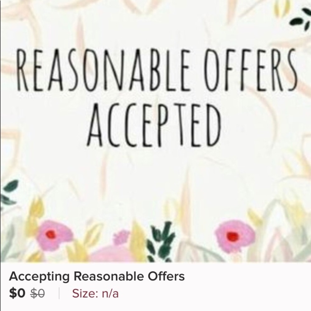 🌸 Please make me an offer 🌸